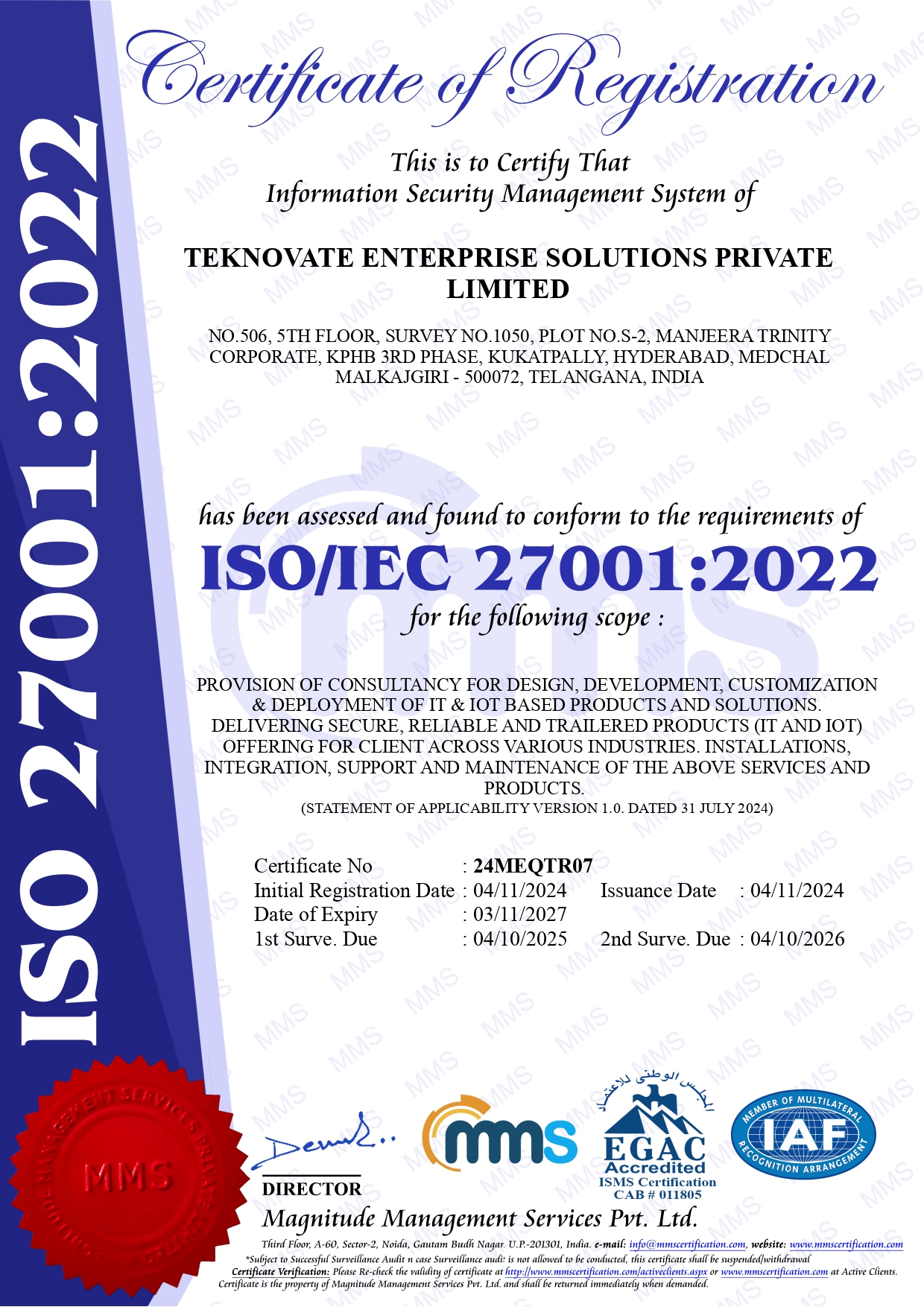 Certification 1